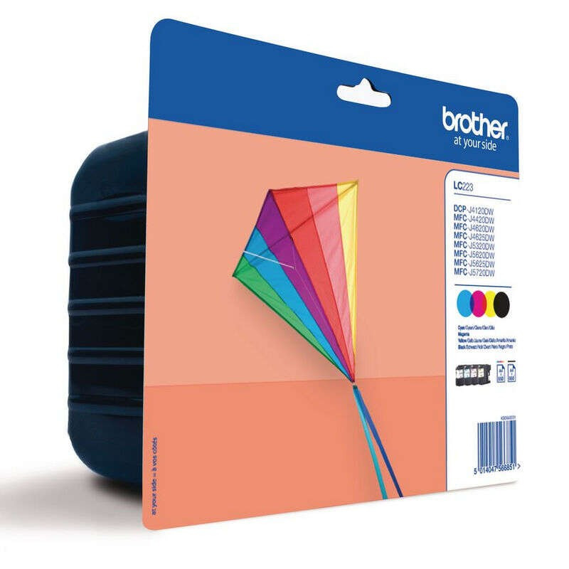 TINTA BROTHER LC223 PACK 4...